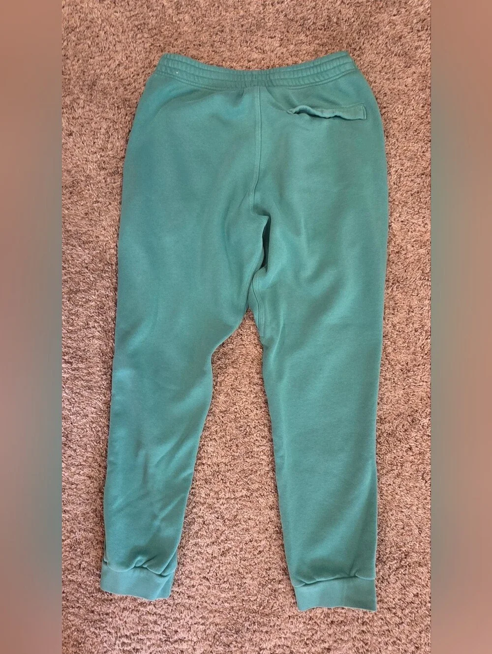 Nike Sportswear Club Fleece Men's Joggers Teal Sweatpants Size Large